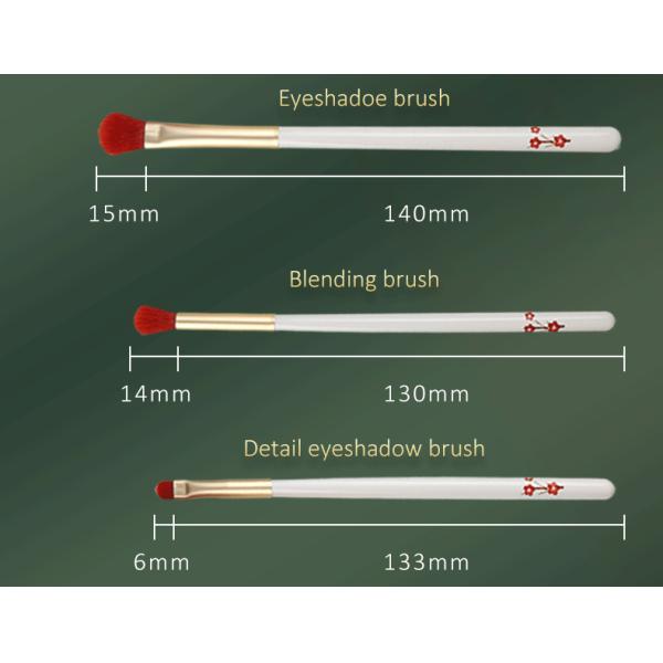 Особенная щетка макияжа перемещения картины цветка 5PCS персонализированная для теней для век порошка
