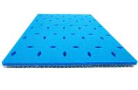 12mm 15mm substrato de drenagem de grama artificial para pasto pad de choque FIFA pad pad Diamond Drainage Design