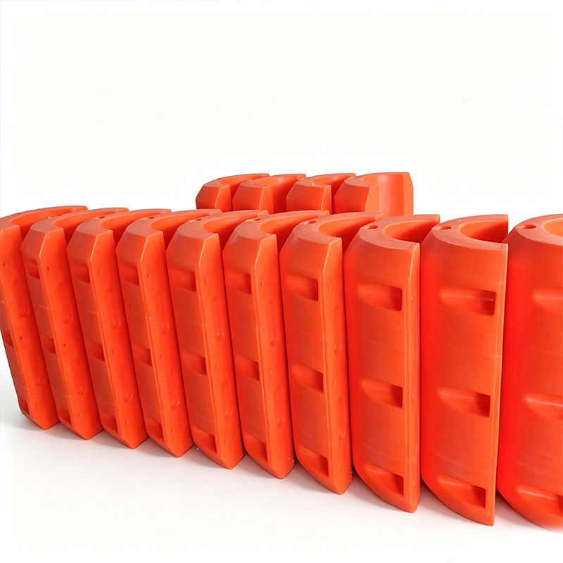 HDPE Material Hose Floats with Modular Design for Corrosion Resistant Pipeline Buoyancy