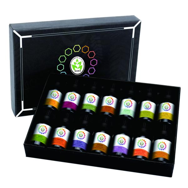 Natural Diffuser Aromatherapy Massage Oil Aroma Essential Oils Gift Set With 14 Fragrance