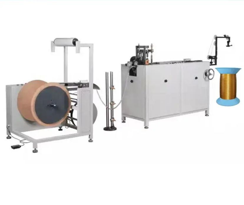 600 Loops/Min Automatic Double Loop Wire Spiral Roll Forming Making Machine Equipment