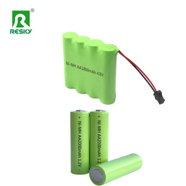 OEM ODM Ni-MH Battery Pack 4.8V 1800mAh 500 Cycles Rechargeable AA Battery Pack for Electric Meter