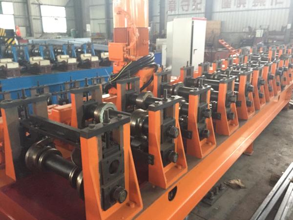 Aluminium / Galvanized Steel Walk Board / Sheet Roll Forming Machine Line