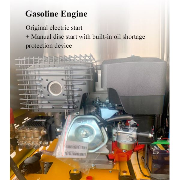 Small Electric High Pressure Cleaner Mobile Ad Dustbin Washing Vehicle Factory