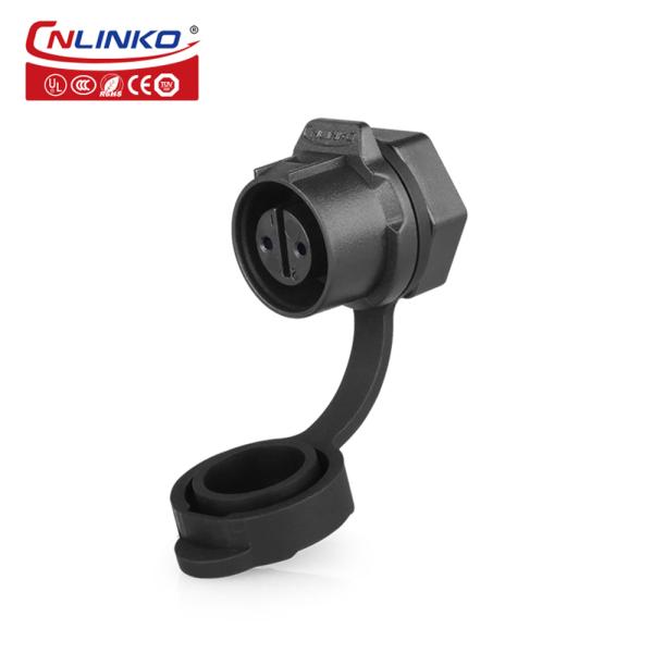 Cnlinko Connector Waterproof IP68 LED Power Cable 2 Pin M12 Docking Connector