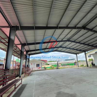 Prefab Steel Structure Basketball Court , Badminton Court Steel Structure Building