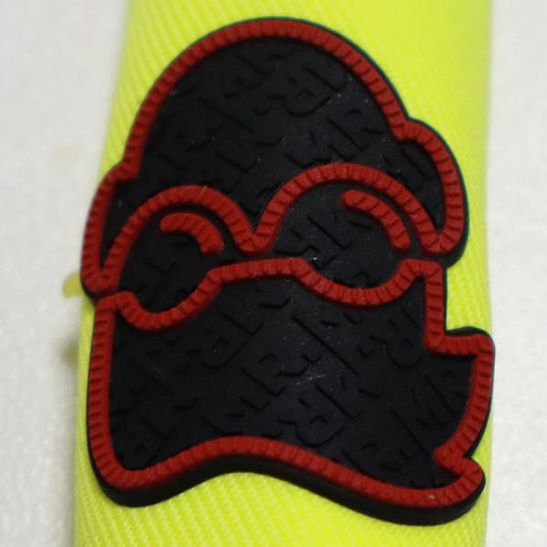 Customized 3D Silicone Label Heat Press Washable 3D Soft Silicone Logo Transfer  Badge