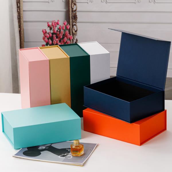 Pure Color Magnetic Gift Box Packaging Box Birthday Gift Business Annual Meeting Gift Box