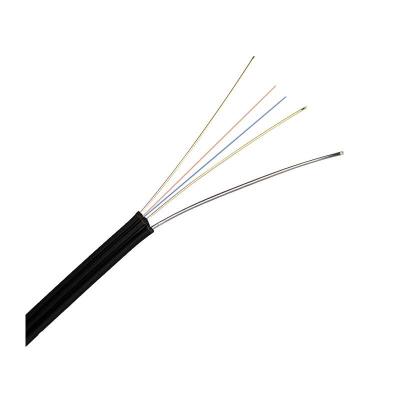Outdoor Indoor Use 1 2 Core FTTH Fiber Optic Drop Cable 2Km Per Roll