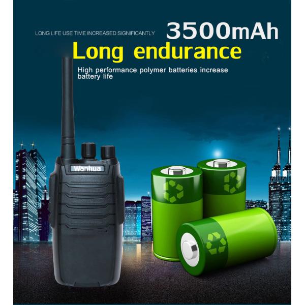 5W High Power Walkie Talkie Wanhua HTD818 The Ideal Device for Wireless Communication