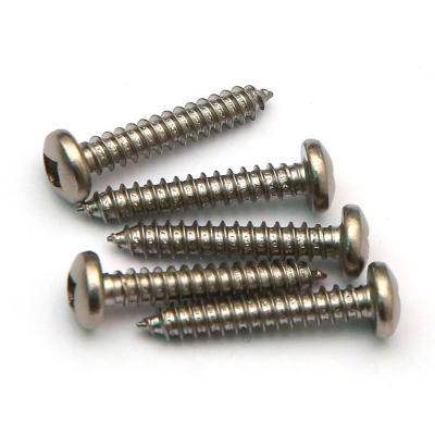 Square Socket Recess Pan Head A2 Grade 304 SUS Self Tapping Screw Stainless Steel 18-8 Inox