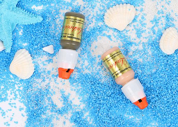 O creme Lushcolor do micro dos óxidos de ferro semi pigmenta a tinta permanente da tatuagem de 34 cores