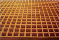 Paneles de rejilla de fibra de vidrio de alta resistencia FRP Superficie antiderrapante UV estable para aplicaciones químicas y de aguas residuales