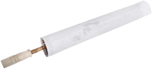 White Paper Wedding Parasol Umbrella Bridal Decorations 84cm Diameter