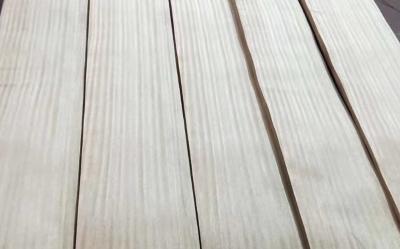 Rubber Wood Veneer Width 9cm-35cm For Wall Decoration / Doors And Windows