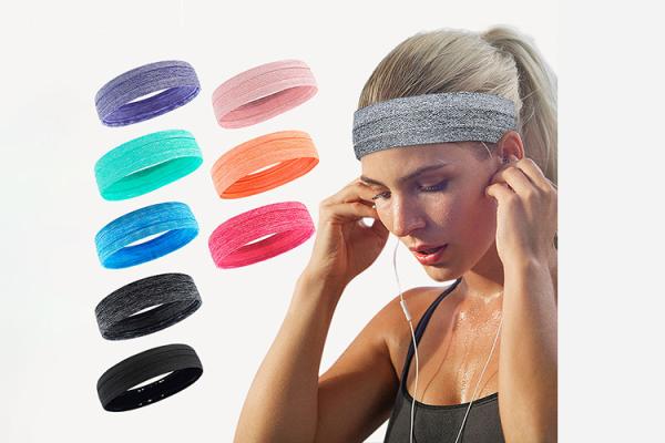 Running Sweat Absorbent Yoga Hairband Anti Slip Headband