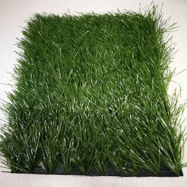 Diamond Shape Football Soccer Artificial Turf Dark Light Green Color