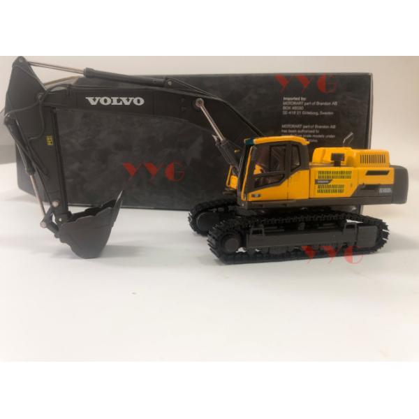 Modelo da liga do 1:50 de Volvo EC480D da máquina escavadora apropriado para a coleção