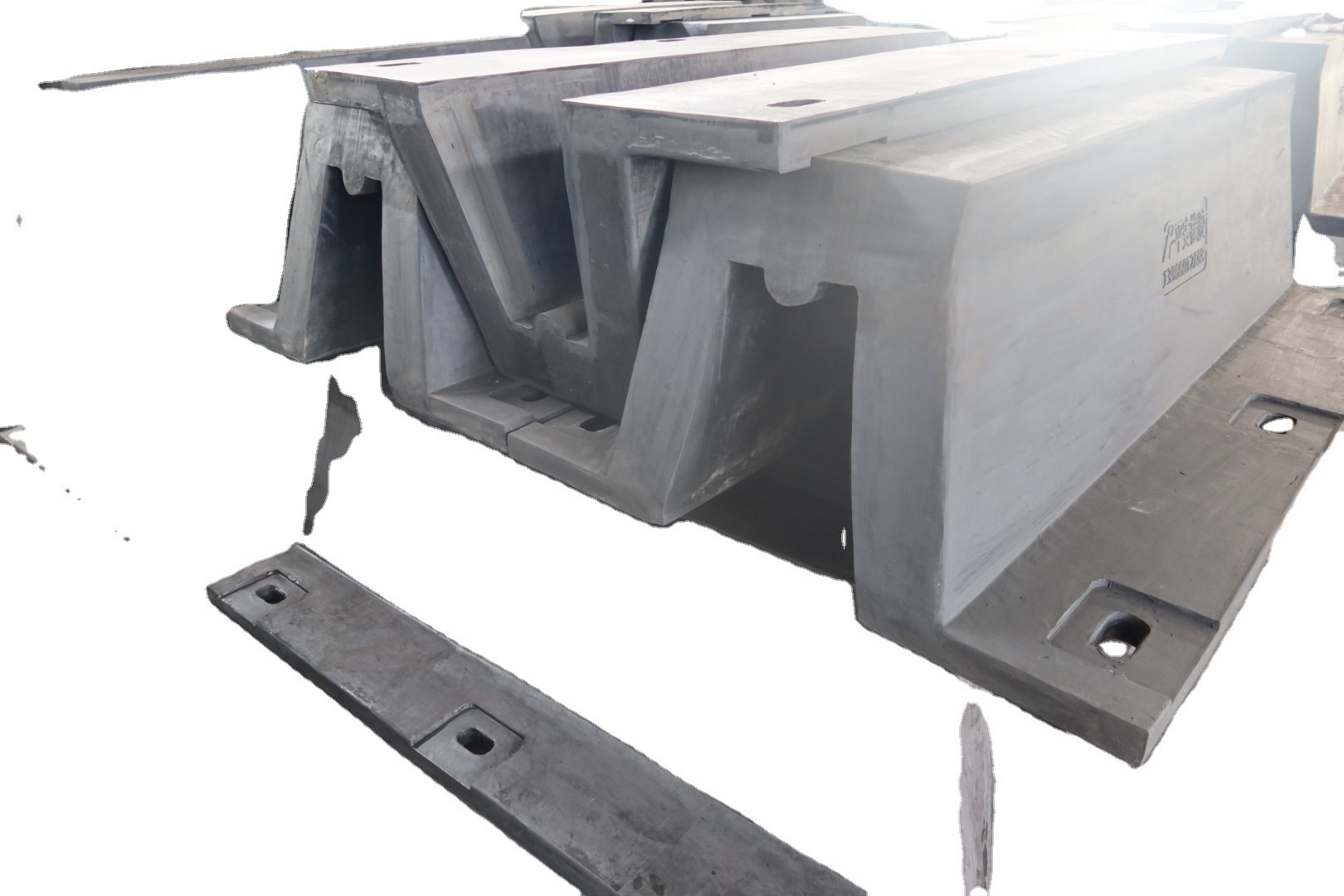 Dock/Ship Protection Rubber Fender Cover in Black/Grey for M250*1000 Custom Upgrade
