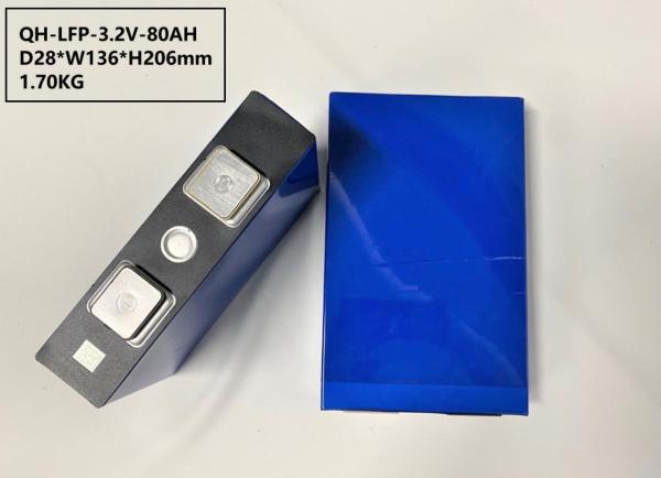 Fast Charge BMS Lifepo4 Battery Cells 3.2 V 80AH High Performance OEM ODM