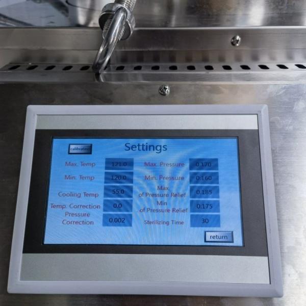 200 Liter Fully Automatic Food Retort Autoclave For Canning