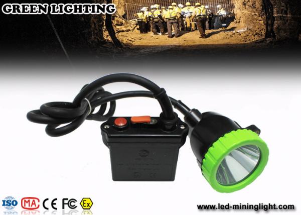 50000 Lux 11.2Ah Li ion Battery Mining Hard Hat Led Lights , IP68 Waterproof Hunting Light