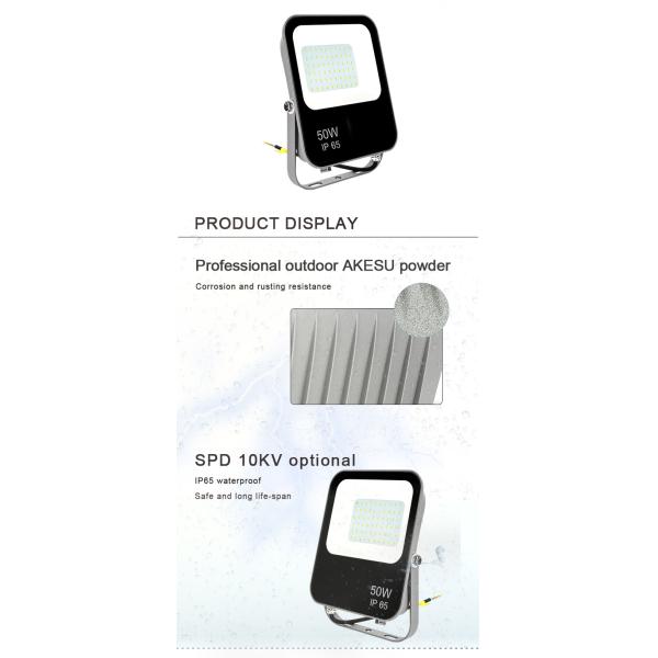 Poder más elevado al aire libre 100 W 150 W 200 W de las luces de inundación de Cri80 LED IP65