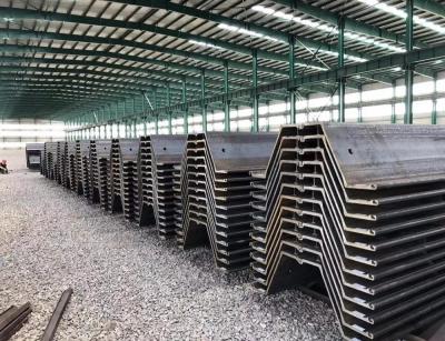 High Strength U Profile Steel Sheet Piles Materials Can Be Recycled And Reused