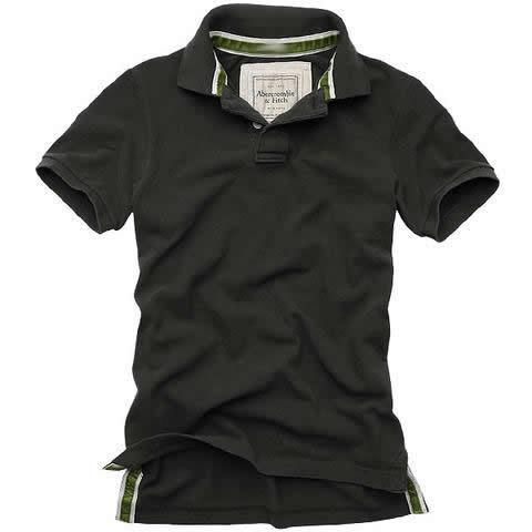 Wide Collar Men's Summer Polo Shirts , 100% Heavy Washed Cotton Polo Collar T Shirt