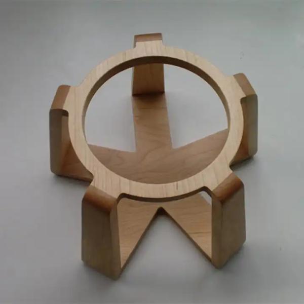 Furniture Home Decoration Wood CNC Parts ±0.1mm Tolerance