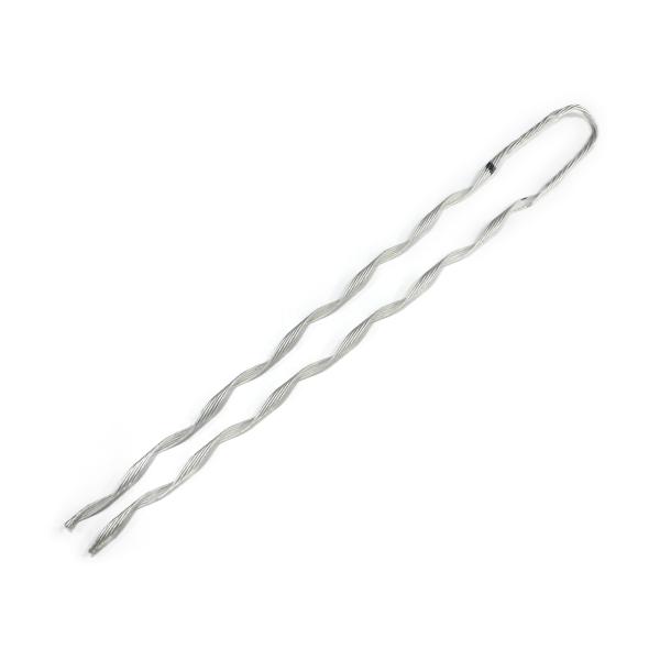 Clampe de tension préformée pour câble ADSS en aluminium pour accessoires FTTH