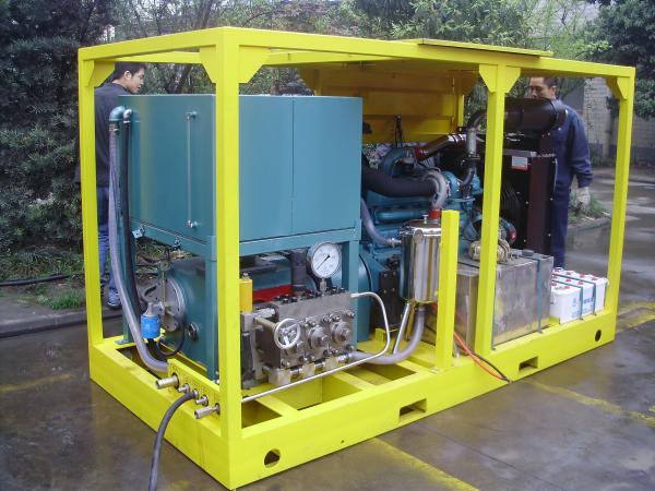A água de alta pressão diesel Jet Cleaner Adjustable Pressure For canaliza a limpeza