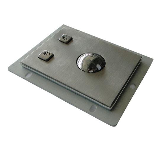da abrasão industrial áspera do rato do Trackball de 38mm metal ótico resistente