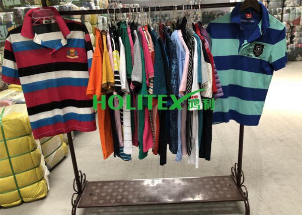 Summer Second Hand Mens T Shirts Short Sleeves Korean Style Mixed Color