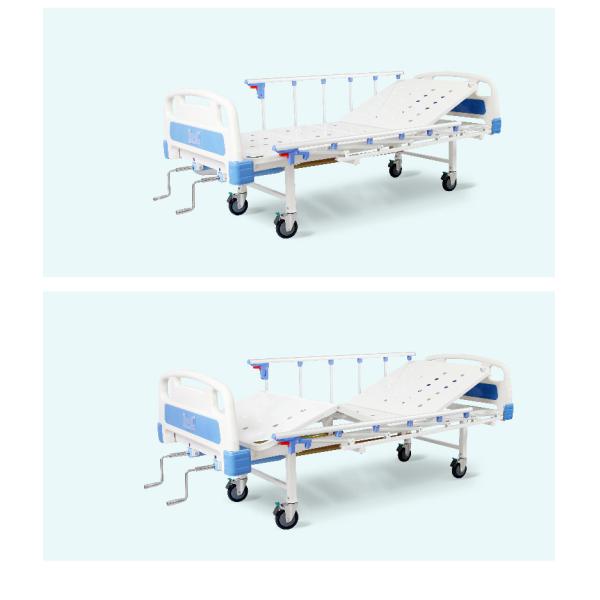 Metal 5 Functions Care Manual Bed For Medical Use