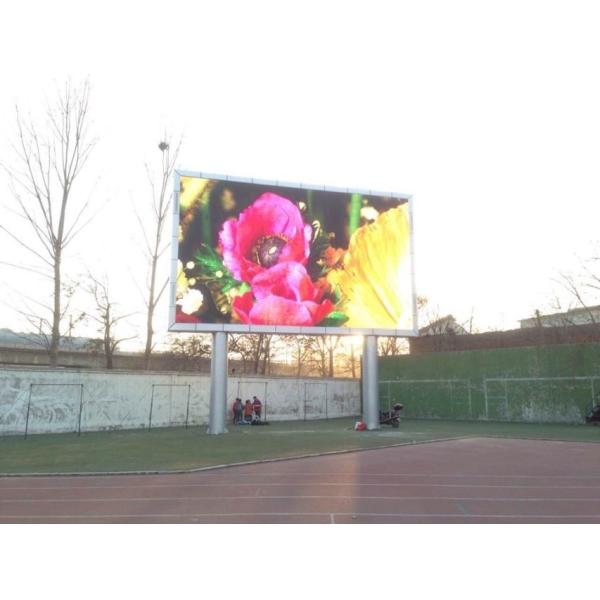 Advertising Rental full color led signs outdoor usb / wifi / 3g / 4g Control System