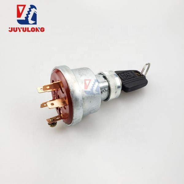 JUYULONG Engine Spare Parts 320 312 317 Excavator Ignition Switch 6 Lines 7Y3918 for CAT  Engine Repair Spare Parts