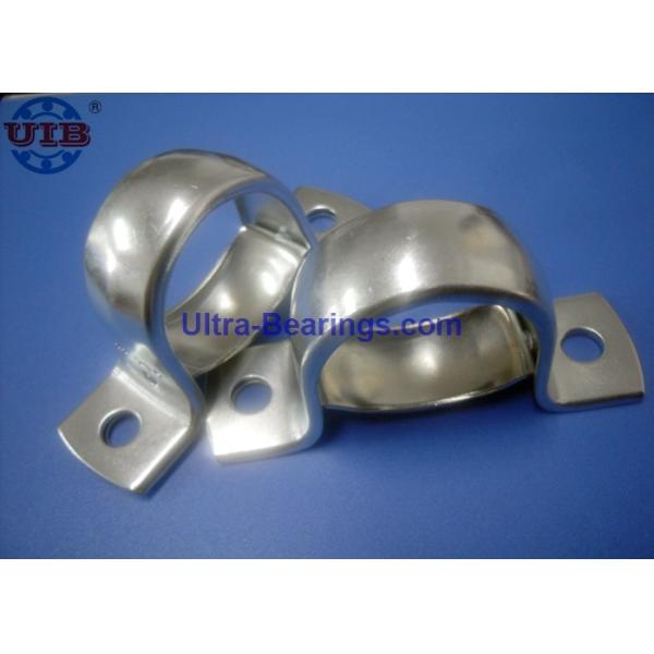 UCPP204 Spherical Ball Bearing With Zinc Plated Pressed Steel Housing For Textile Machine