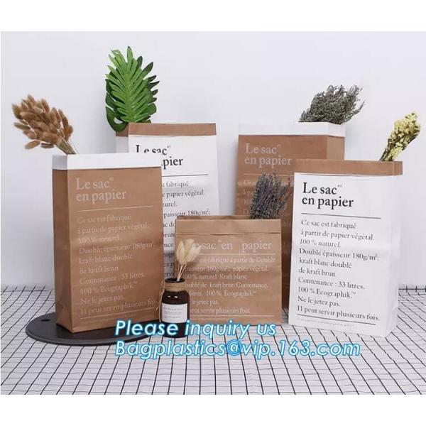 LE SAC EN PAPIER Craft Bag, Multi-purpose Toys Clothes Drawer Organizer Laundry Bag Fruit Flower Plant Pot Cover