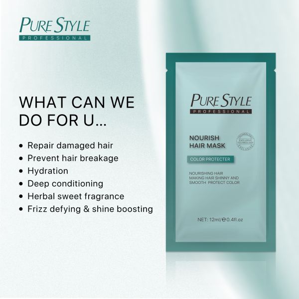 Traitement capillaire à l'huile d'argan, kératine nourrissante et réparatrice au collagène hydratant et biologique