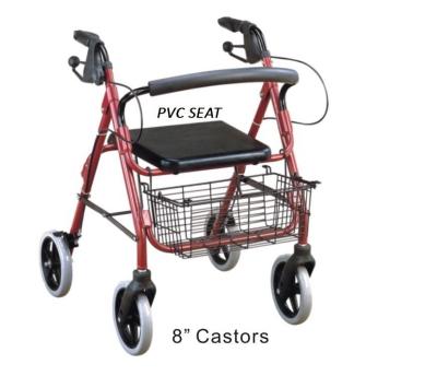 Durable Shopping Rollator , Adults  Drive Medical Aluminum Rollator