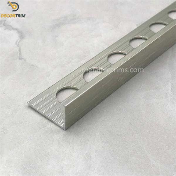 Tile Profile Metal Tile Trims Tile Edging Thickness 0.9mm Alloy Material