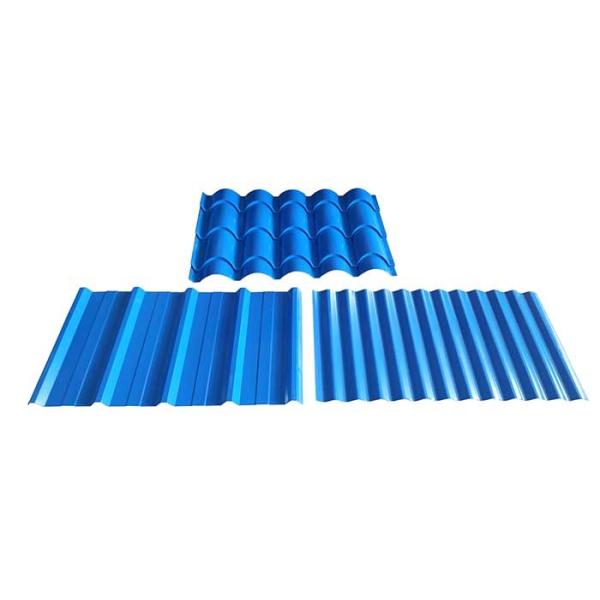 Холодная PPGI Три слоя ролл Формирующая машина В кровельной плиты Стенный панель остекленной плитки