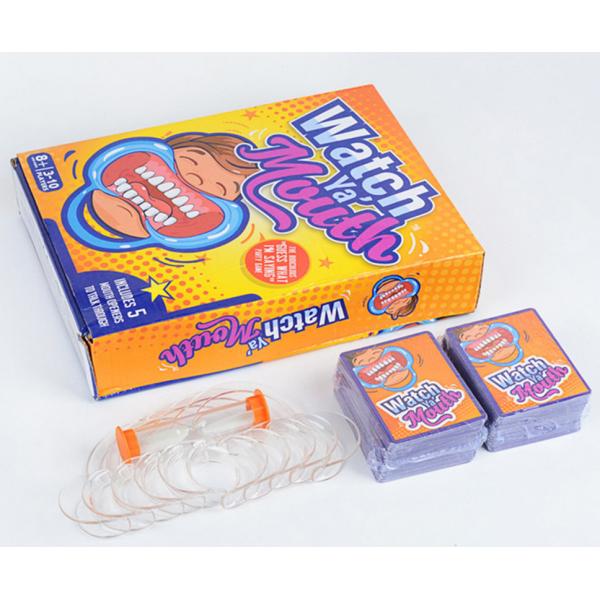 Watch Ya' Mouth Funny Family Mouth Guard Party Board Popular Game Speak Out New