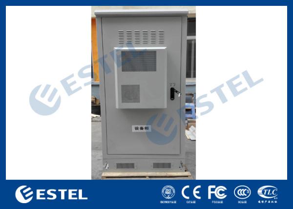 Waterproof Outdoor Telecom Cabinets , Outdoor Equipment Cabinet With Air Conditioner