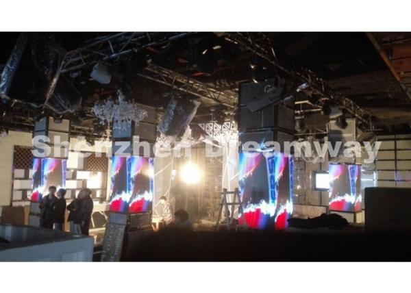 PH 7.62 Bar Indoor Full Color LED Display Show Flash with 732mm  x 1342 mm
