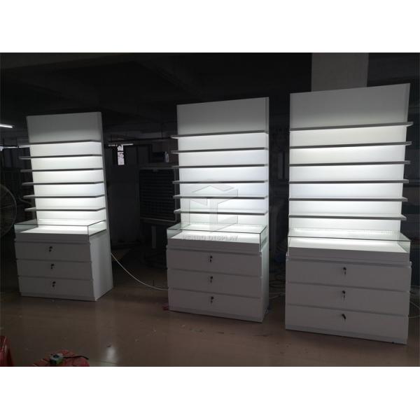 Мебель выставочного зала дизайна счетчика магазина СИД T4 оптически с Spotnight