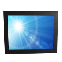 Revestimento legível Front Bezel de alumínio do pó preto do processador central de Intel J1900 do PC do painel IP65 da luz solar