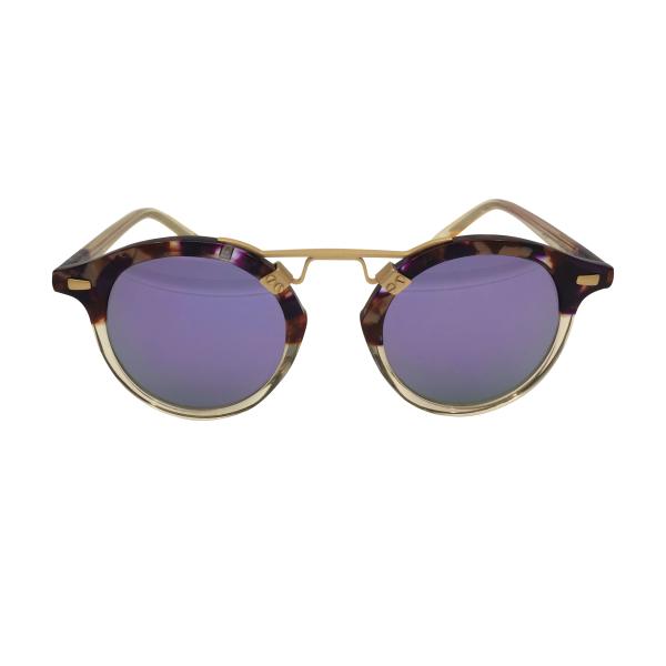 Lamination acetate sunglasses Lady's accessories bestselling pattern