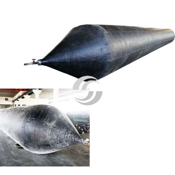 Vulcanize Ship Landing Airbag Customized Size Floating Rubber Cylinder Pontoon